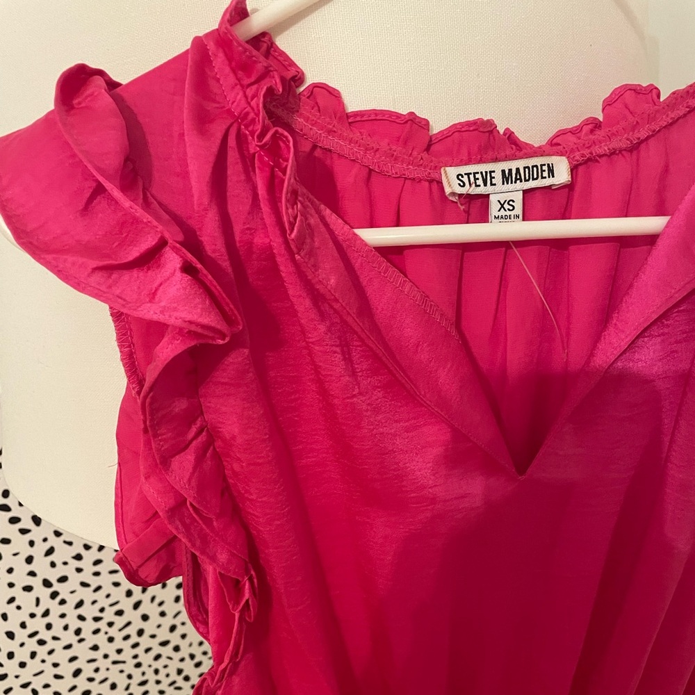 Steve Madden Ruffle Dress - Picture 4 of 4